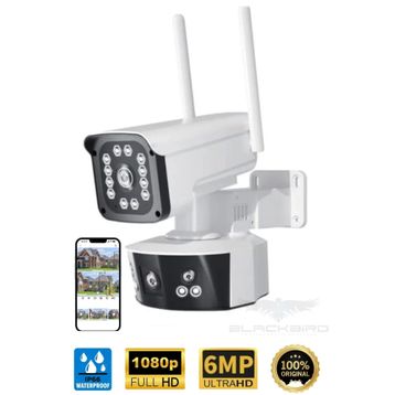Okam O-KAM-3032 6 MP Dual Lens Wi-Fi PTZ Kamera