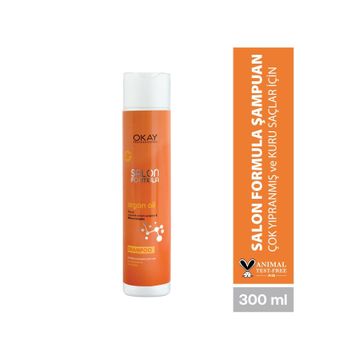 OKAY Salon Formula 300 ml Argan Oil Şampuan