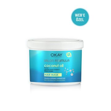 OKAY Salon Formula Coconut 500 ml Saç Maskesi