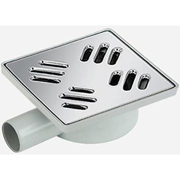Okçu Kardeşler 0187 15x15 cm 32 mm Yandan Komple Krom Paslanmaz Yer Süzgeci