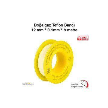 Okçu Kardeşler 12 mm x 8 Metre Doğalgaz Teflon Bandı