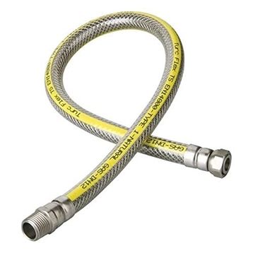 Okçu Kardeşler 125 cm Doğalgaz Flex Bağlantı Hortumu Gaz Flexi