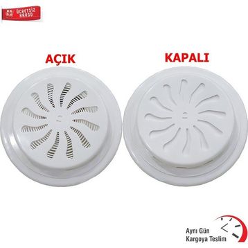 Okçu Kardeşler Aç Kapa Ayarlanabilir Doğalgaz Cam Menfezi Kapaklı Menfez