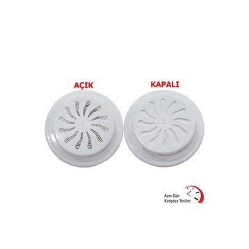 Okçu Kardeşler Aç Kapa Ayarlanabilir Doğalgaz Cam Menfezi Kapaklı Menfez