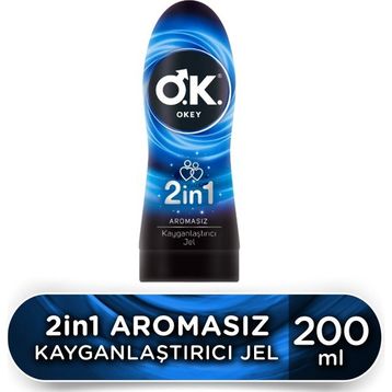 Okey 200 ml Standart Aromasız Kayganlaştırıcı ve Masaj Jeli