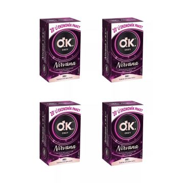 Okey 20x4 Adet Nirvana Prezervatif