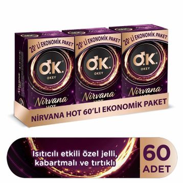 Okey 60'lı Nirvana Prezervatif