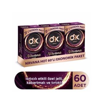 Okey 60'lı Nirvana Prezervatif