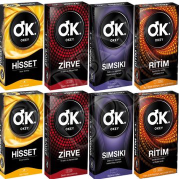 Okey 80'li Karma Prezervatif