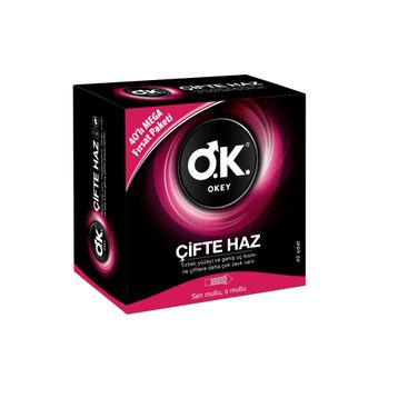 Okey Çifte Haz 40'lı Prezervatif