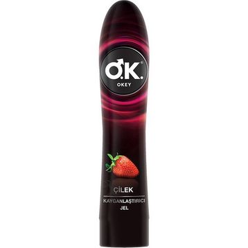 Okey Çilek 100 ml Masaj Jeli