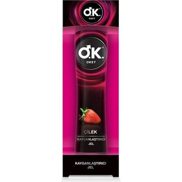 Okey Çilek 100 ml Masaj Jeli