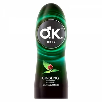 Okey Ginseng 200 ml Kayganlaştırıcı Masaj Jeli