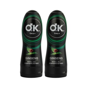 Okey Ginseng 2x200 ml Kayganlaştırıcı Masaj Jeli