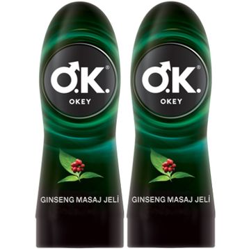 Okey Ginseng 2x200 ml Kayganlaştırıcı Masaj Jeli