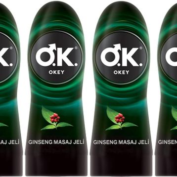 Okey Ginseng 4x200 ml Masaj Jeli