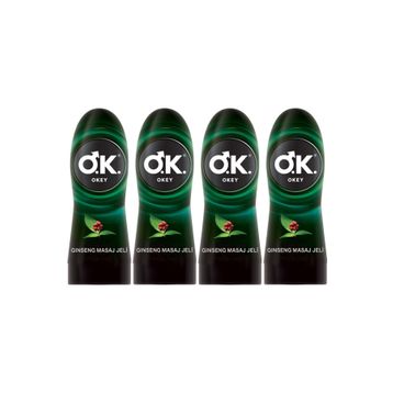 Okey Ginseng 4x200 ml Masaj Jeli