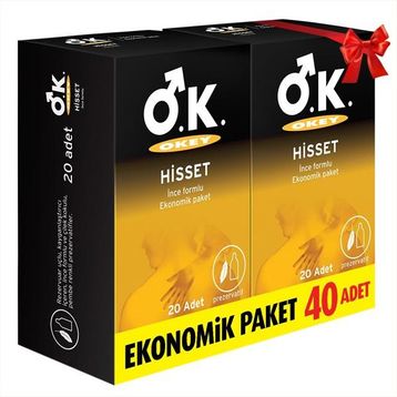 Okey Hisset 40 lı Prezervatif