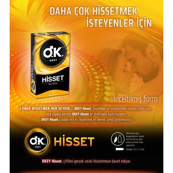 Okey Hisset 40 lı Prezervatif
