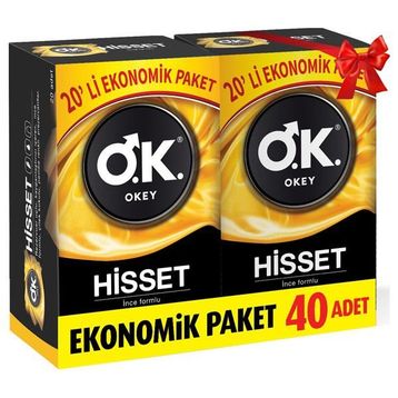 Okey Hisset 40 lı Prezervatif