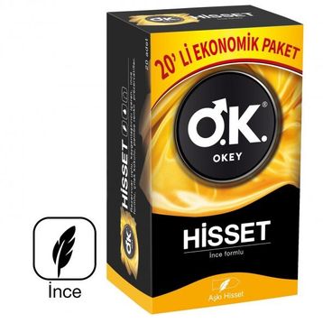 Okey İstediğini Seç Hisset 20li Prezervatif