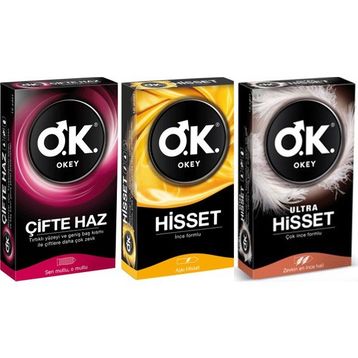 Okey Karma 30'lu Prezervatif