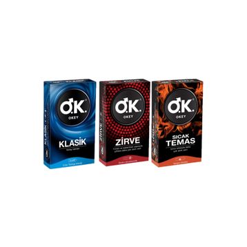 Okey Karma 30'lu Prezervatif
