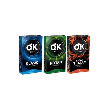 Okey Karma 30'lu Prezervatif