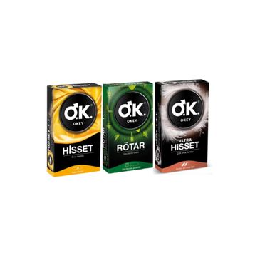 Okey Karma 30'lu Prezervatif