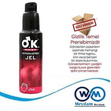 Okey Kayganlaştırıcı Jel Çilek Aromalı 100 ml