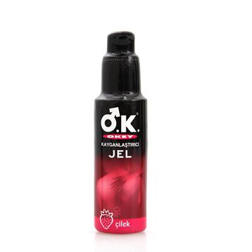Okey Kayganlaştırıcı Jel Çilek Aromalı 100 ml