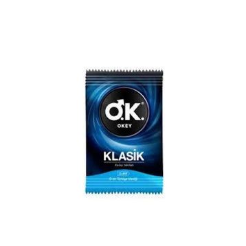 Okey Klasik 3'lü Prezervatif