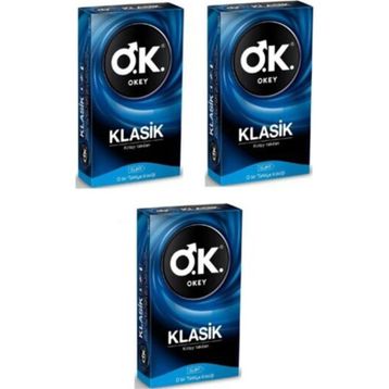 Okey Klasık 3x10 Adet Prezervatıf