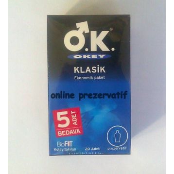 Okey Klasik 60 Adet Normal Prezervatif