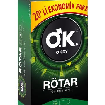 Okey Nirvana 20'li ve Rötar 20'li Prezervatif