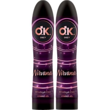 Okey Nirvana 2x100 ml Kayganlaştırıcı Jel