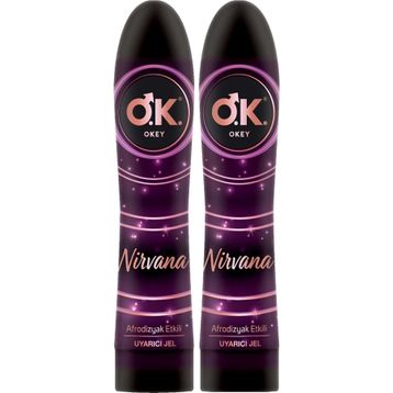 Okey Nirvana 2x100 ml Kayganlaştırıcı Jel
