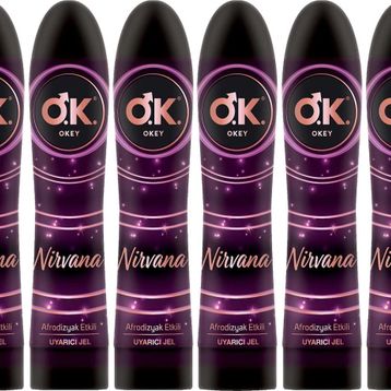 Okey Nirvana 6x100 ml Kayganlaştırıcı Jel