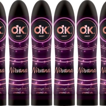 Okey Nirvana 6x100 ml Kayganlaştırıcı Jel