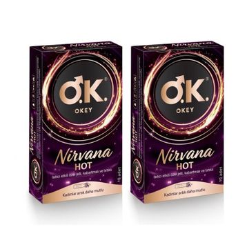 Okey Nirvana Hot 10x2 Adet Prezervatif