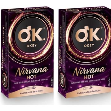 Okey Nirvana Hot 10x2 Adet Prezervatif