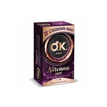 Okey Nirvana Hot 20'li Prezervatif
