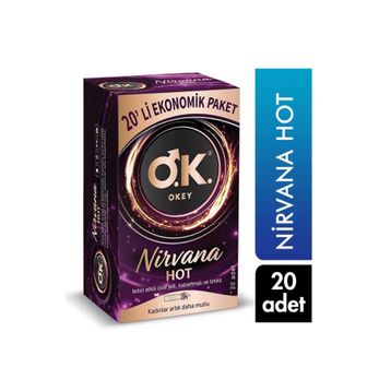 Okey Nirvana Hot 20'li Prezervatif