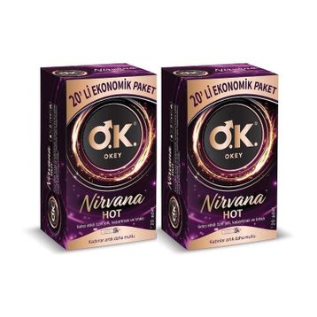 Okey Nirvana Hot 20x2 Adet Prezervatif