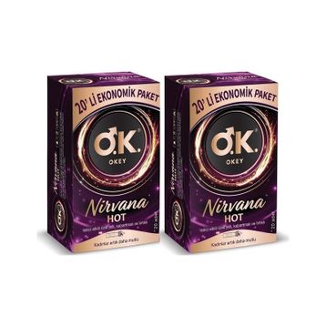 Okey Nirvana Hot 20x2 Adet Prezervatif