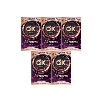 Okey Nirvana Hot 20x5 Adet Prezervatif