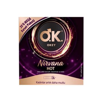 Okey Nirvana Hot 35'li Prezervatif