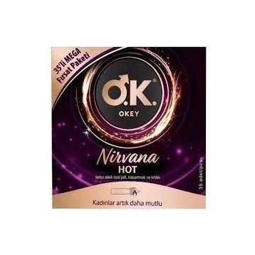 Okey Nirvana Hot 35'li Prezervatif