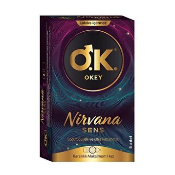Okey Nirvana Sens 8'li Prezervatif