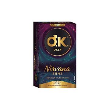 Okey Nirvana Sens 8'li Prezervatif
